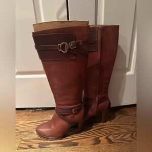 Cole Haan Poppy Bit Knee High Boots Women's 9 B High Heels